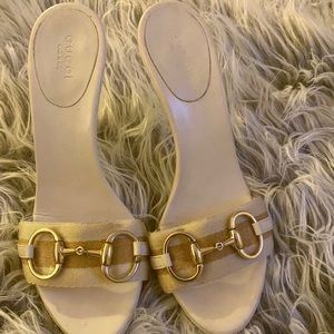 Authentic Gucci sandals in a size 7